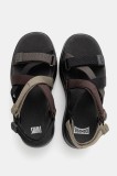 Camper sandale TWS femei, culoarea negru, cu platforma, K201729-004