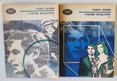 MARELE SINGURATIC de MARIN PREDA , VOLUMELE I - II , 1978-1979 foto