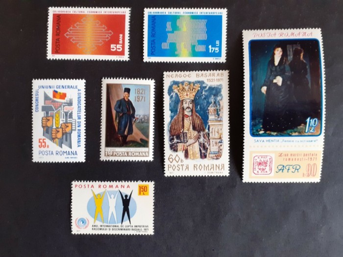 1971 - Diverse timbre