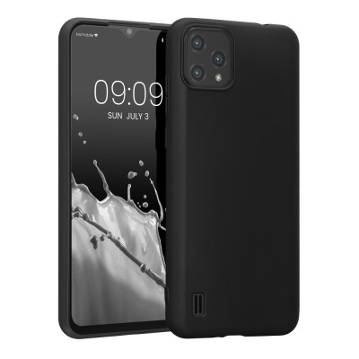 Husa Kwmobile pentru Blackview A55, Silicon, Negru, 59616.47 foto