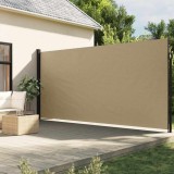 Cumpara ieftin Copertina laterală retractabilă, bej, 200x500 cm