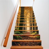 Cumpara ieftin Sticker decorativ pentru scari interioare, print autoadeziv de inalta rezolutie, dimensine 200 x 124 cm, cod: AVX-STAIRS-09