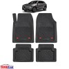 Covorase Auto TeamCar&reg; Tip Tavita Compatibile Alfa Romeo Tonale Generatia I (2022+) Negru Material Rezistent, Cauciuc