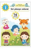 Set planse colorat - Clasa 1