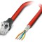 Patch cord S/FTP 5 litat Cu,cositorit PVC roșu 3m 22AWG IP20 - Cablu de rețea Ethernet 3m, roșu