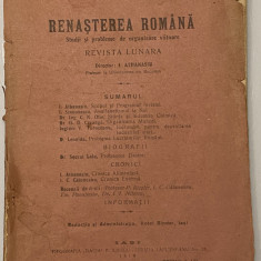 revista veche - Renasterea Romana anul 1 nr 1 15 martie 1918