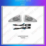 Lumini Ambientale difuzoare rotative stalpi Mercedes A W177 CLA W118 control pe sistemul original sau telefon CarStore Technology
