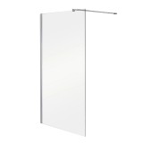 Cabină de duș Astro Walk-in cu finisaj Easy Clean 90x190 cm