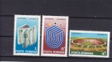 ROMANIA 1981 LP 1036 UNIVERSIADA BUCURESTI SERIE MNH, Nestampilat