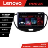 Navigatie Hyundai I10 2007-2013 Android radio gps internet 8 core QLED 2K 8+256 360 Lenovo CarStore Technology