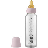 BIBS Baby Glass Bottle 225 ml biberon pentru sugari Dusky Lilac 225 ml