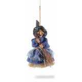Cumpara ieftin Figurina Halloween Vrajitoare textil multicolor III cm 8 x 20 H