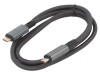 Cablu USB 4.0 USB-C 1m Negru, Akyga