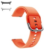 Curea din silicon compatibila cu Samsung Galaxy Watch Ultra, Orange Fire
