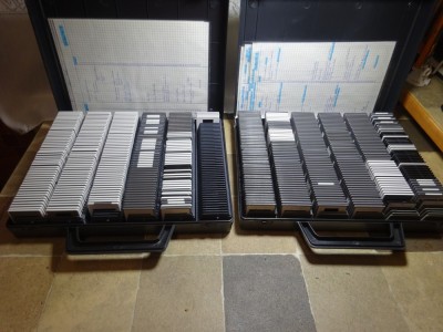 Magazie diapozitive standard /pentru 50 diapozitive/ set 6 bucati /diamagazine foto