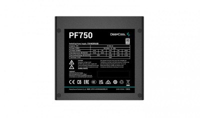 SURSA DeepCool PF750D, 750W (real), 120mm silent fan, 80 PLUS White, 4x PCI-E (6+2), 6x S-ATA &amp;quot;PF700&amp;quot; &amp;quot;R-PF750D-HA0B-EU&amp;quot; (timbru verde 2 lei) foto