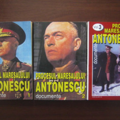 Procesul Maresalului Antonescu. Documente 3 volume