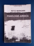 Psihologie judiciară - Petcu Mărioara