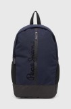 Pepe Jeans rucsac barbati, culoarea albastru marin, mare, cu imprimeu