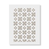 Sablon Perete vopsire, tencuiala 900x600x0.7mm Zia Burst Refolosibil, model MXSP7086