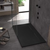 Cadita de dus Bazalt long 80x100 negru