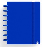 Carnet - Ingeniox - Intense colours, A5 Grid - Blue | Carchivo