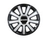 Set 4 capace roti Flash Gri-Negru R16 pentru gama auto Daewoo, Autohelix MSA