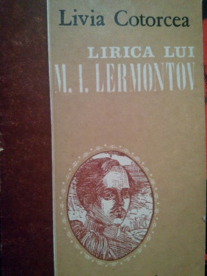 Liviu Cotorcea - Lirica lui M. I. Lermontov (1983) foto