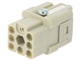 Conector HDC Inserturi Contact Mamă Heavy Mate Q