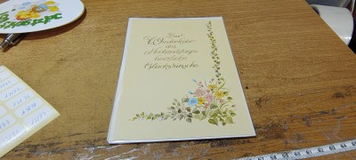 Felicitare Germana #A7888han foto