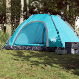 Cort de camping pentru 5 persoane, eliberare rapida, albastru GartenMobel Dekor, vidaXL