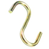Cumpara ieftin Carlig S metalic, 55 x 75 x 7 mm, 10 buc / set
