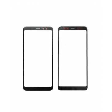 Geam Sticla cu OCA Samsung Galaxy A8 A530 (2018) Negru Service Pack foto