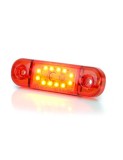 Lampa Gabarit Led 715 W97.3 12V-24V Pozitie Rosu Was