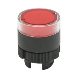 Cap buton iluminat rosu &Oslash;22 mm LAY5, compatibil XB2, Breckner Germany