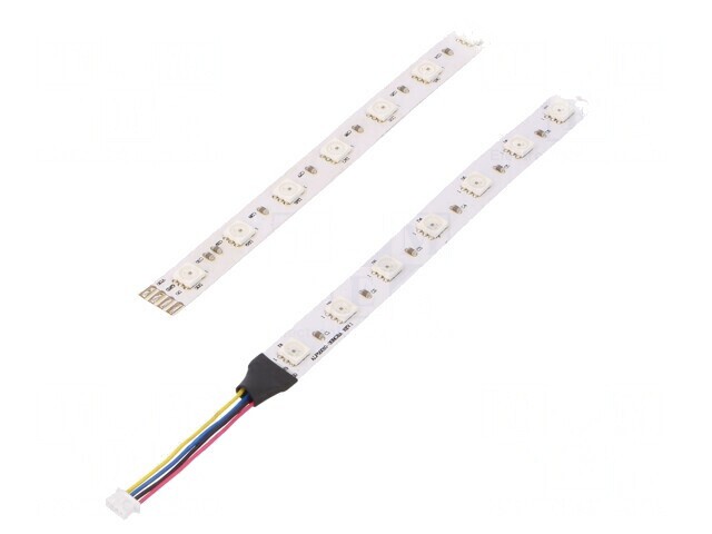 Bandă LED RGB 4,5W 5V 60 diode 1004x10mm