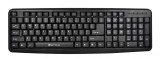 Tastatura serioux 9400usb cu fir us layout neagra 104 taste usb