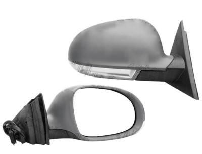 Oglinda exterioara Volkswagen Passat 3B 2003-2005 3B1857508AT dreapta reglare electrica cu incalzire , carcasa prevopsita , geam crom cu lampa de sem foto