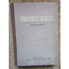 N. S. Streletki - Construcții metalice ( Vol. II )