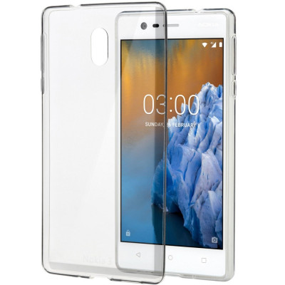 Husa TPU Ultraslim Nokia 3, Transparent foto