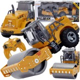 CAMION CU ROLE MARI, TELECOMANDAT, ALIMENTAT CU BATERII, JUCĂRIE RC, JUCĂRIE DE CONSTRUCȚII, Skleplolki