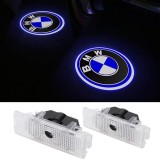 Set 2 Holograme LED cu LOGO BMW E53 pentru Portiere