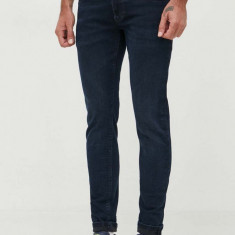 Pepe Jeans jeansi Stanley barbati, culoarea albastru marin