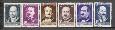 Romania.1960 Scriitori romani XR.382 foto