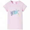 Tricou pentru copii, liliac, 92, vidaXL