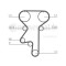Kit distributie Contitech CT871K1