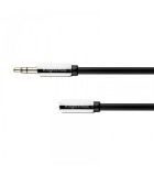 Cablu prelungitor Jack 3.5 mm tata-mama 1.8m Profesional Kruger&amp;Matz, KRUGER And MATZ