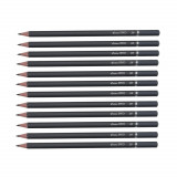 Cumpara ieftin Set 12 Creioane DACO, Negre, din Lemn Hexagonal, Mina 3B, Creion 3B, Creioane 3B, Creion Daco 3B, Set Creioane 3B, Creion Negru Daco, Creion Negru Dac