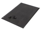 Suport Podea ESD Poliuretan Negru COBA EUROPE 0.9m x 0.6m Grosime 14mm Rezistenta 11M&Omega; EN 61340-5-1
