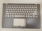 Carcasa superioara cu tastatura palmrest gri Laptop, Asus, VivoBook S14 A430, A430F, A430FA, A430FN, 90NB0KL4-R31US0, X430FA-1E, iluminata, layout US